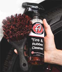 Adam's Eco Friendly Tire Cleaner for Cars, Bikes, RVs