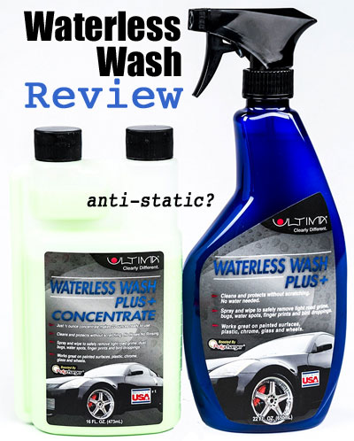 Anti Static Car Cleaner Waterless Wash Review
