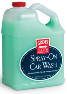 Griot's Spray-On Car Wash in Gallon Container