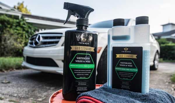 Trinova Waterless Wash and Wax no-Rinse Car Wash